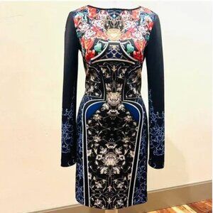 Clover Canyon Multicolor Long Sleeve Mini Dress